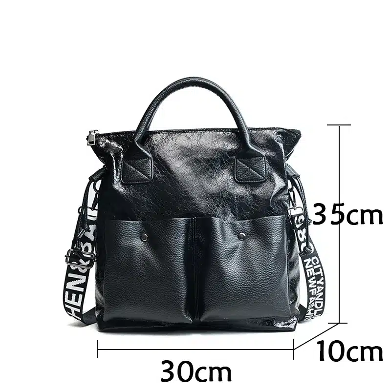 Toposhine Large Capacity Women Bags Fashion Shopping Bag Double Pocket Girl Casual Tote 2019 Young Lady Handbags Shoulder Bag 18