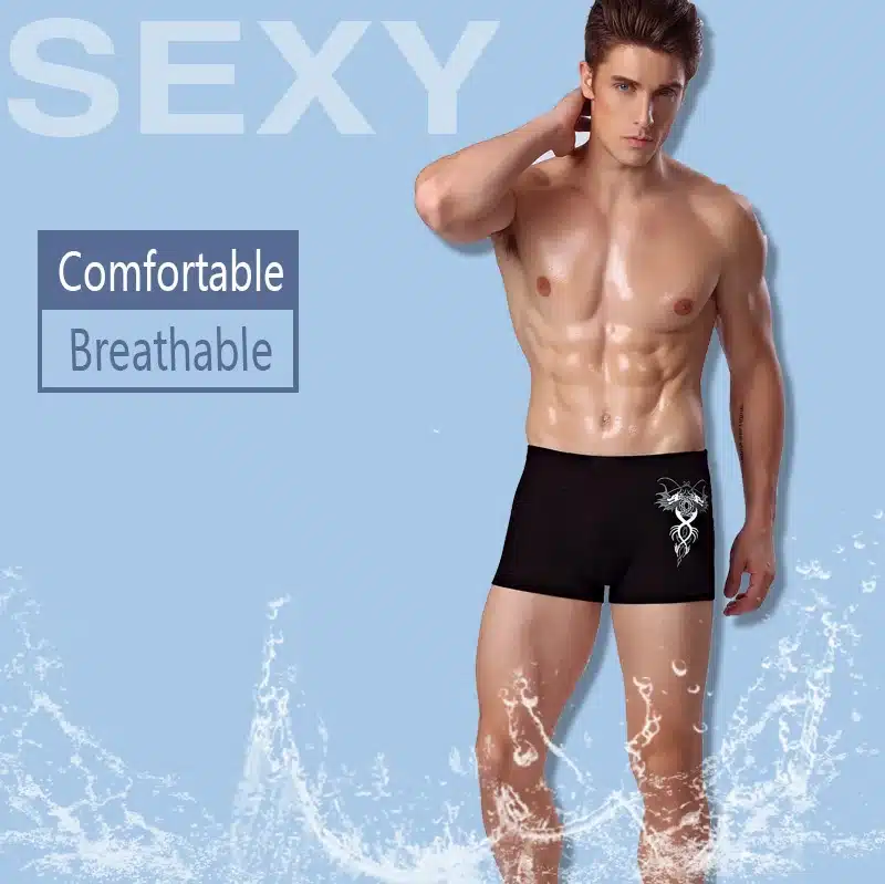 LOBEIOK Mens Boxer Shorts Mid-waist breathable calzoncillos hombre boxer sexy underwear men 4color M L XL XXL 3XL underpants 2