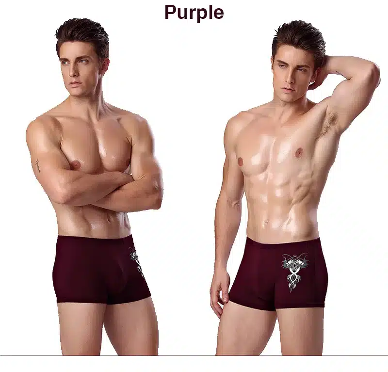 LOBEIOK Mens Boxer Shorts Mid-waist breathable calzoncillos hombre boxer sexy underwear men 4color M L XL XXL 3XL underpants 5