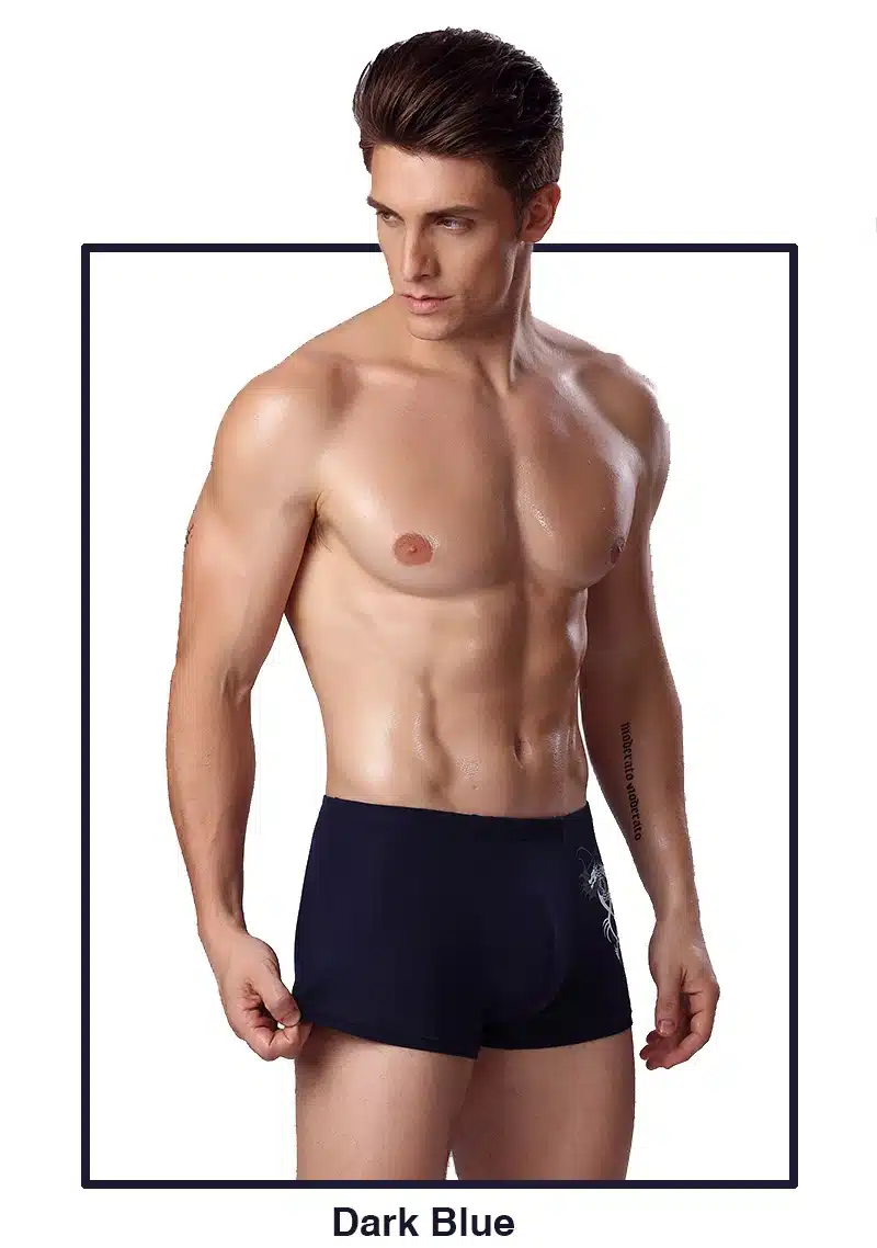 LOBEIOK Mens Boxer Shorts Mid-waist breathable calzoncillos hombre boxer sexy underwear men 4color M L XL XXL 3XL underpants 6