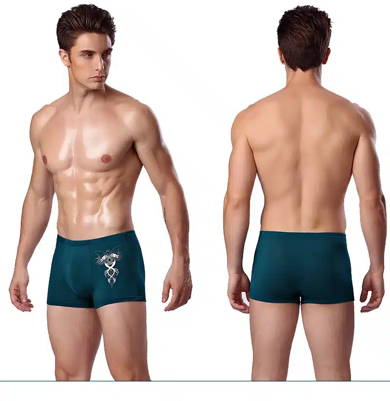 LOBEIOK Mens Boxer Shorts Mid-waist breathable calzoncillos hombre boxer sexy underwear men 4color M L XL XXL 3XL underpants 9
