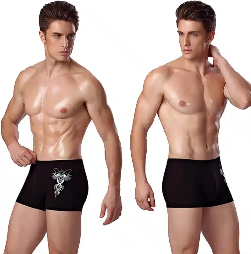 LOBEIOK Mens Boxer Shorts Mid-waist breathable calzoncillos hombre boxer sexy underwear men 4color M L XL XXL 3XL underpants 11
