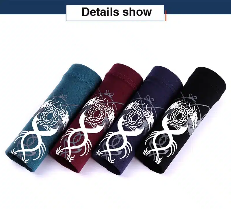 LOBEIOK Mens Boxer Shorts Mid-waist breathable calzoncillos hombre boxer sexy underwear men 4color M L XL XXL 3XL underpants 12