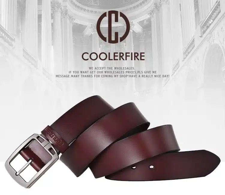 100% cowhide genuine leather belts for men cowboy Luxury strap brand male vintage fancy jeans designer belt men high quality 2