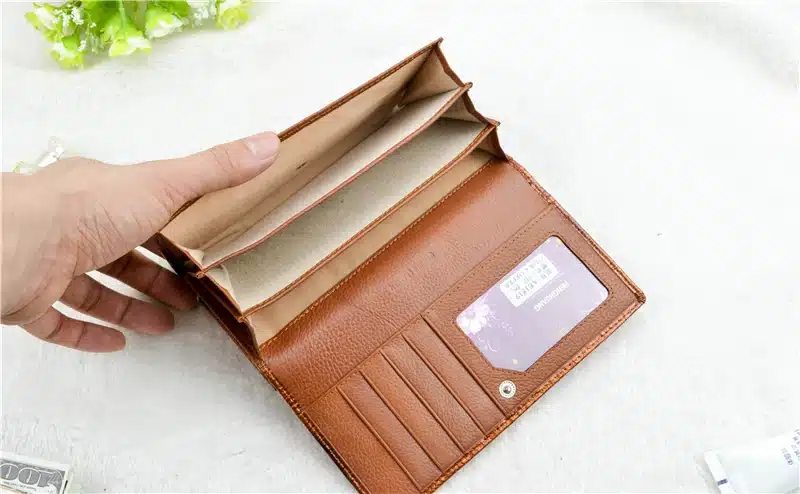 HH Genuine Leather Women Wallets Alligator Long Hasp Zipper Wallet Ladies Clutch Bag Purse 2019 New Female Luxury Purses 47