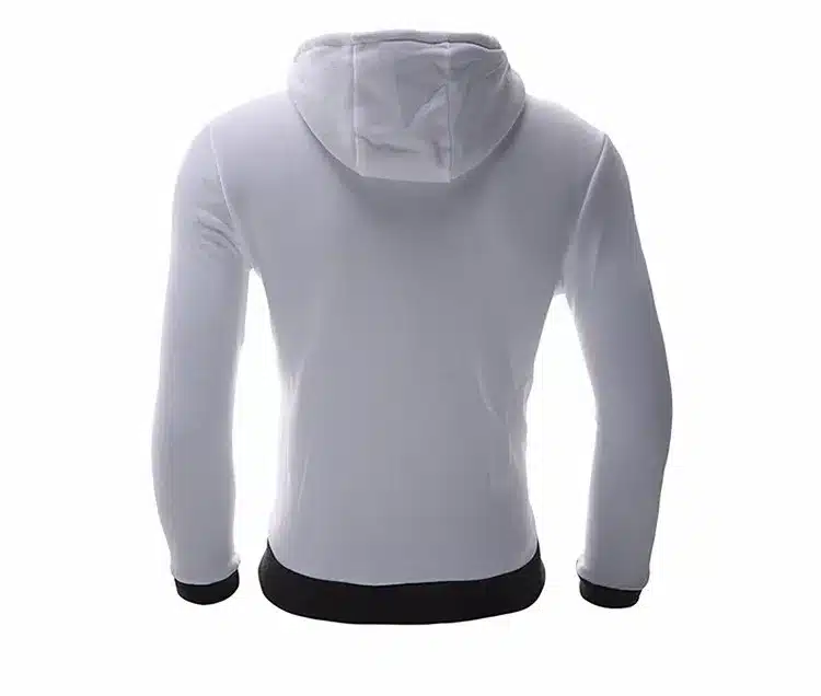 New Brand Sweatshirt Men Hoodies Fashion Solid Fleece Hoodie Mens Hip Hop Hoody Men's Tracksuits Slim Fit Men Sweatshirt 37