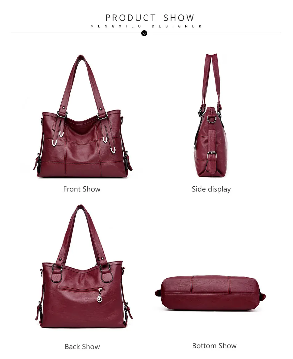 Luxury Handbags Women Bags Designer Plaid Women's Leather Handbags Big Casual Tote Bag Ladies Shoulder Bag Woman Double Arrows 18