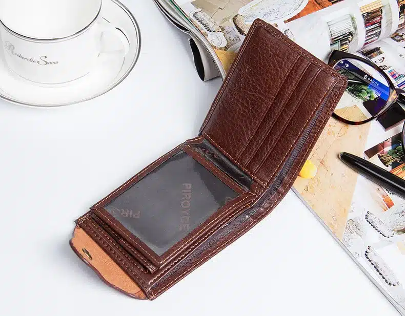 Small wallet men multifunction purse men wallets with coin pocket zipper men leather wallet male famous brand money bag 14