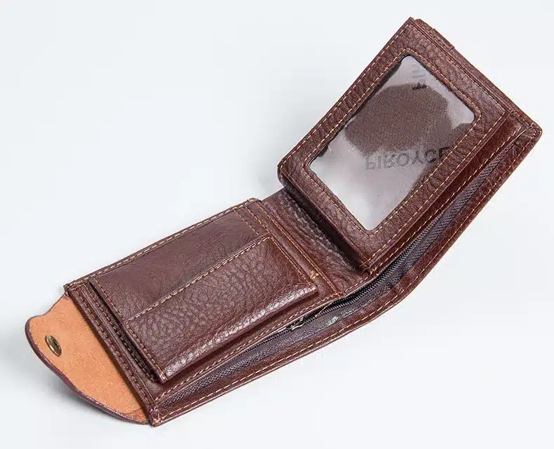 Small wallet men multifunction purse men wallets with coin pocket zipper men leather wallet male famous brand money bag 17