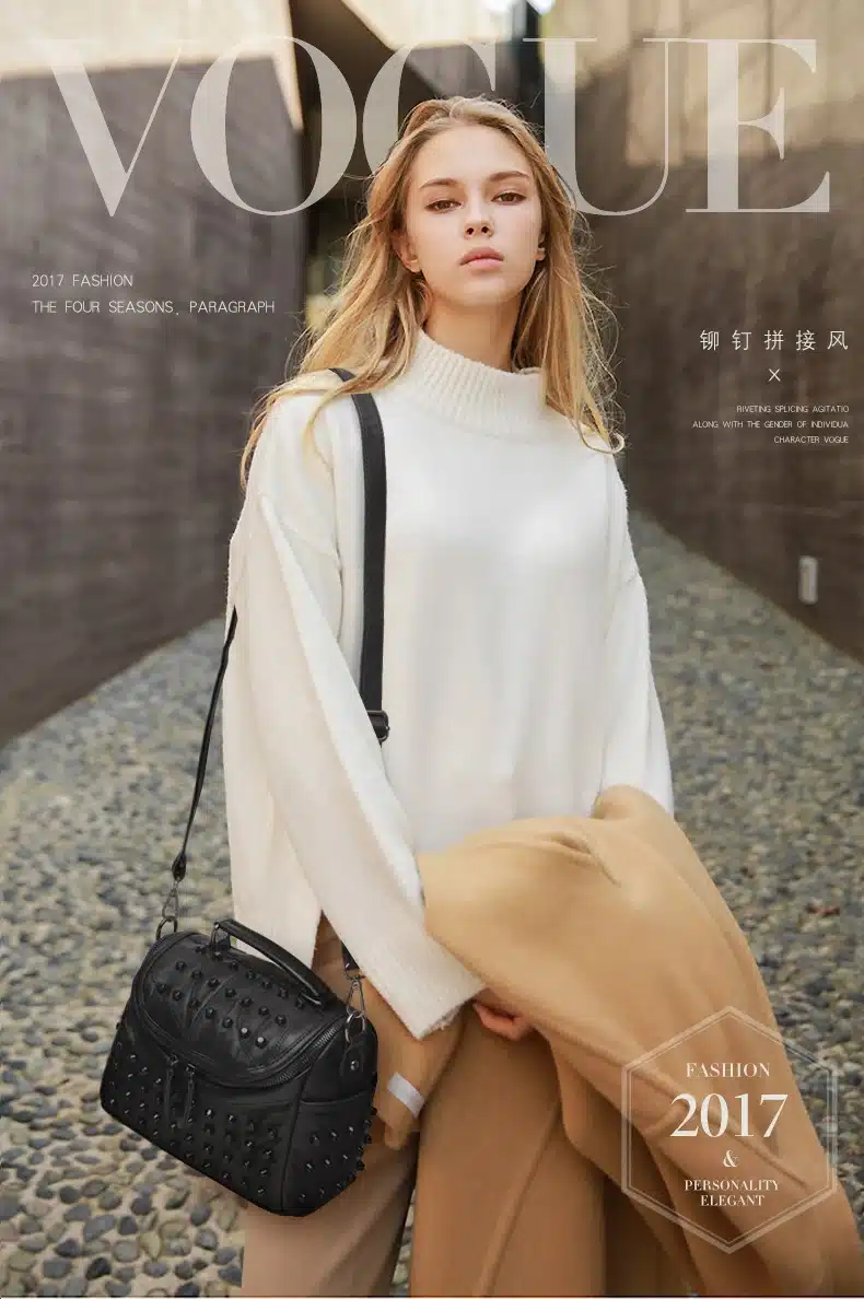 2019 Luxury Women Genuine Leather Bag Sheepskin Messenger Bags Handbags Famous Brands Designer Female Handbag Shoulder Bag Sac 9