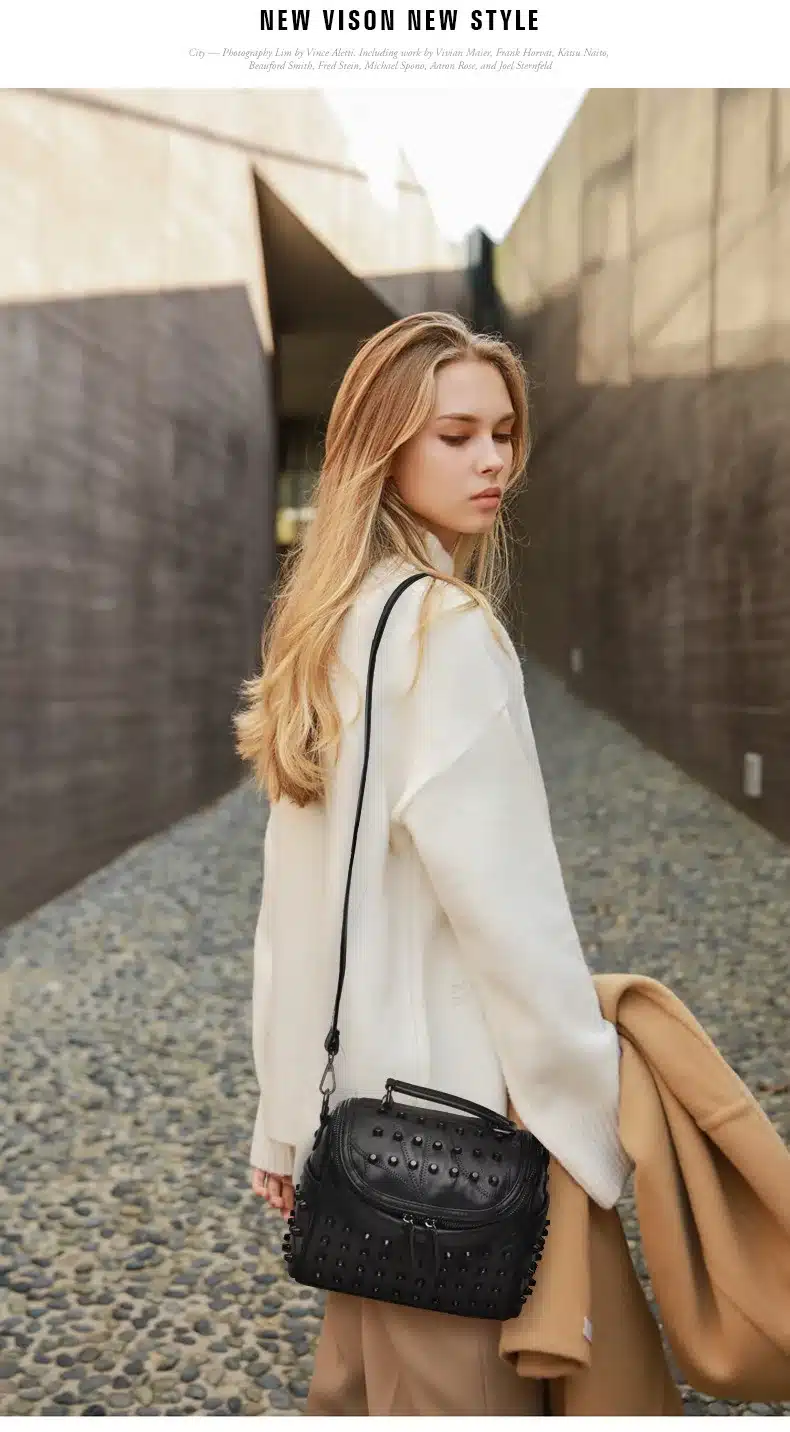 2019 Luxury Women Genuine Leather Bag Sheepskin Messenger Bags Handbags Famous Brands Designer Female Handbag Shoulder Bag Sac 18