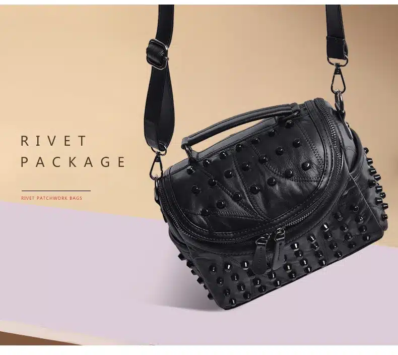 2019 Luxury Women Genuine Leather Bag Sheepskin Messenger Bags Handbags Famous Brands Designer Female Handbag Shoulder Bag Sac 20