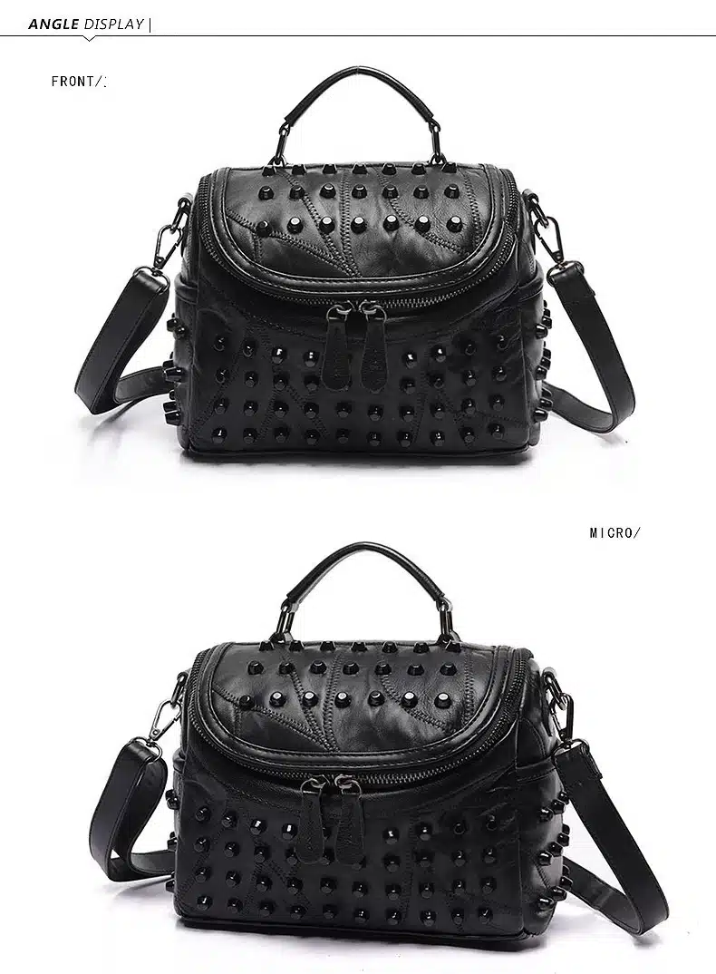 2019 Luxury Women Genuine Leather Bag Sheepskin Messenger Bags Handbags Famous Brands Designer Female Handbag Shoulder Bag Sac 21