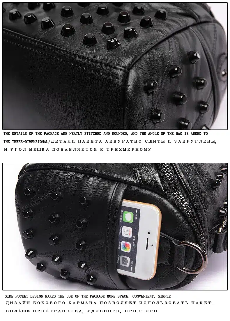 2019 Luxury Women Genuine Leather Bag Sheepskin Messenger Bags Handbags Famous Brands Designer Female Handbag Shoulder Bag Sac 26