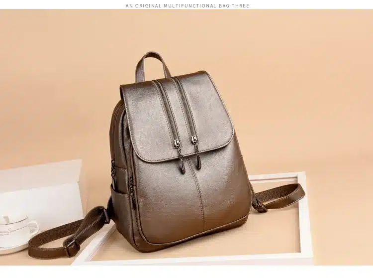 2019 Brand New Laptop Backpack Women Leather Luxury Backpack Women Fashion Backpack Satchel School Bag Pu 23