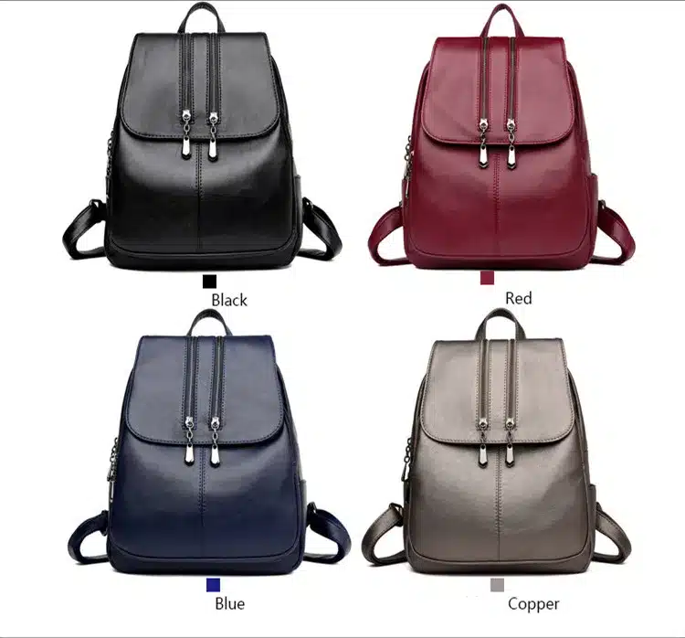 2019 Brand New Laptop Backpack Women Leather Luxury Backpack Women Fashion Backpack Satchel School Bag Pu 27