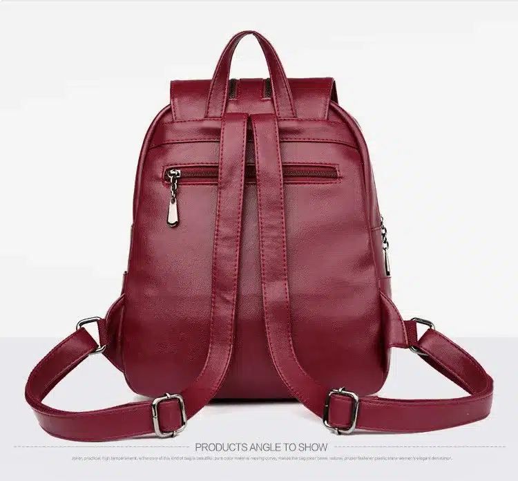 2019 Brand New Laptop Backpack Women Leather Luxury Backpack Women Fashion Backpack Satchel School Bag Pu 32