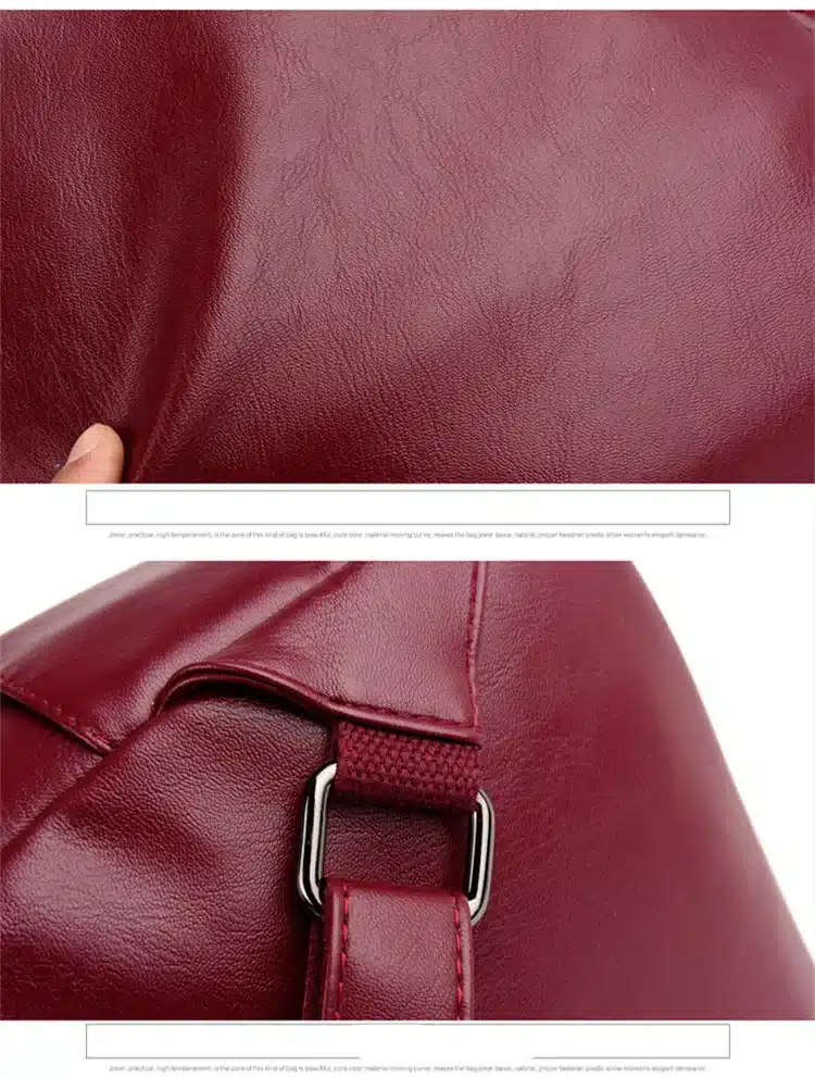 2019 Brand New Laptop Backpack Women Leather Luxury Backpack Women Fashion Backpack Satchel School Bag Pu 36
