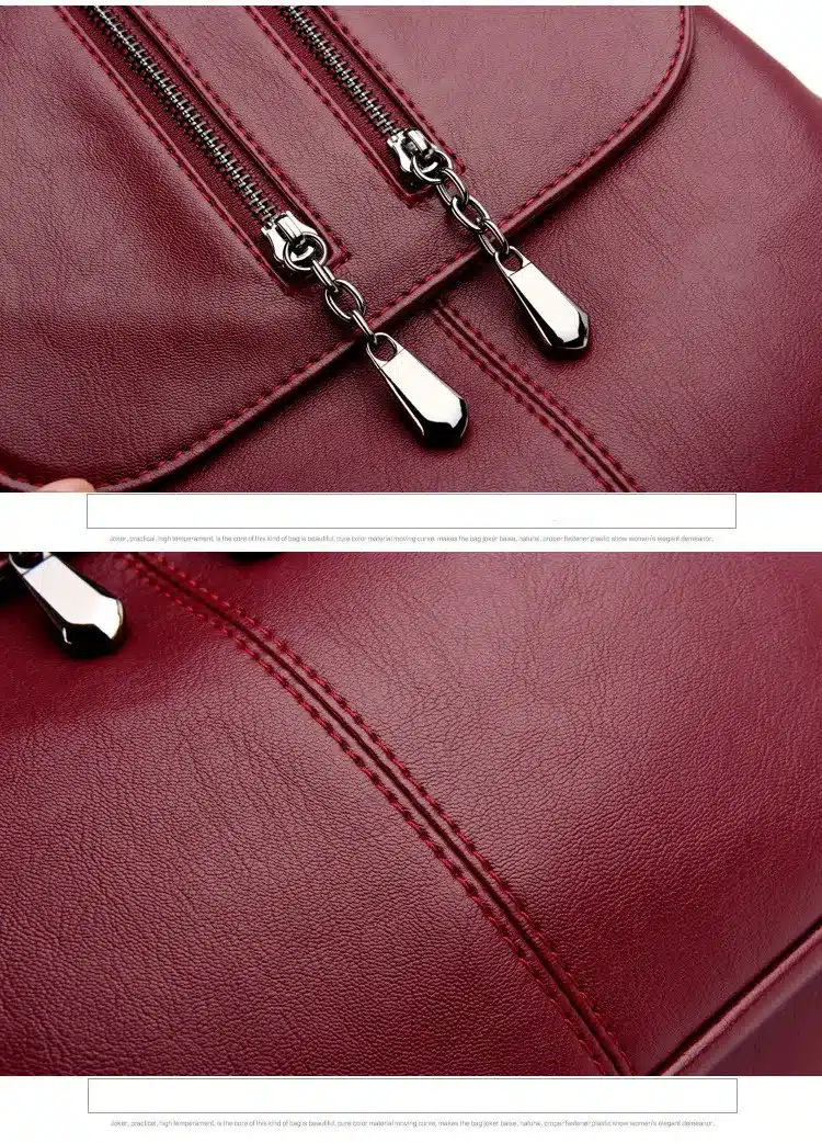 2019 Brand New Laptop Backpack Women Leather Luxury Backpack Women Fashion Backpack Satchel School Bag Pu 38