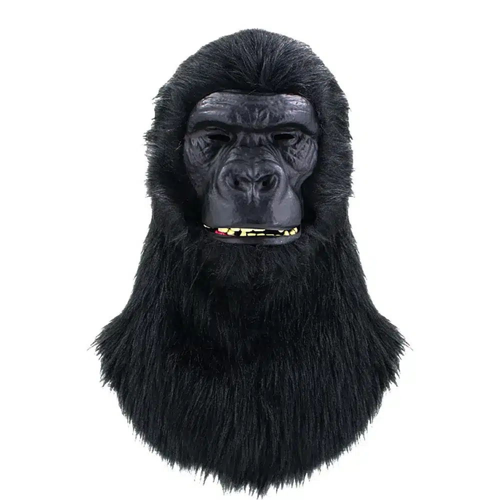 Must karvane gorilla mask | kujundav pilt e-kaubamaja pildikogust