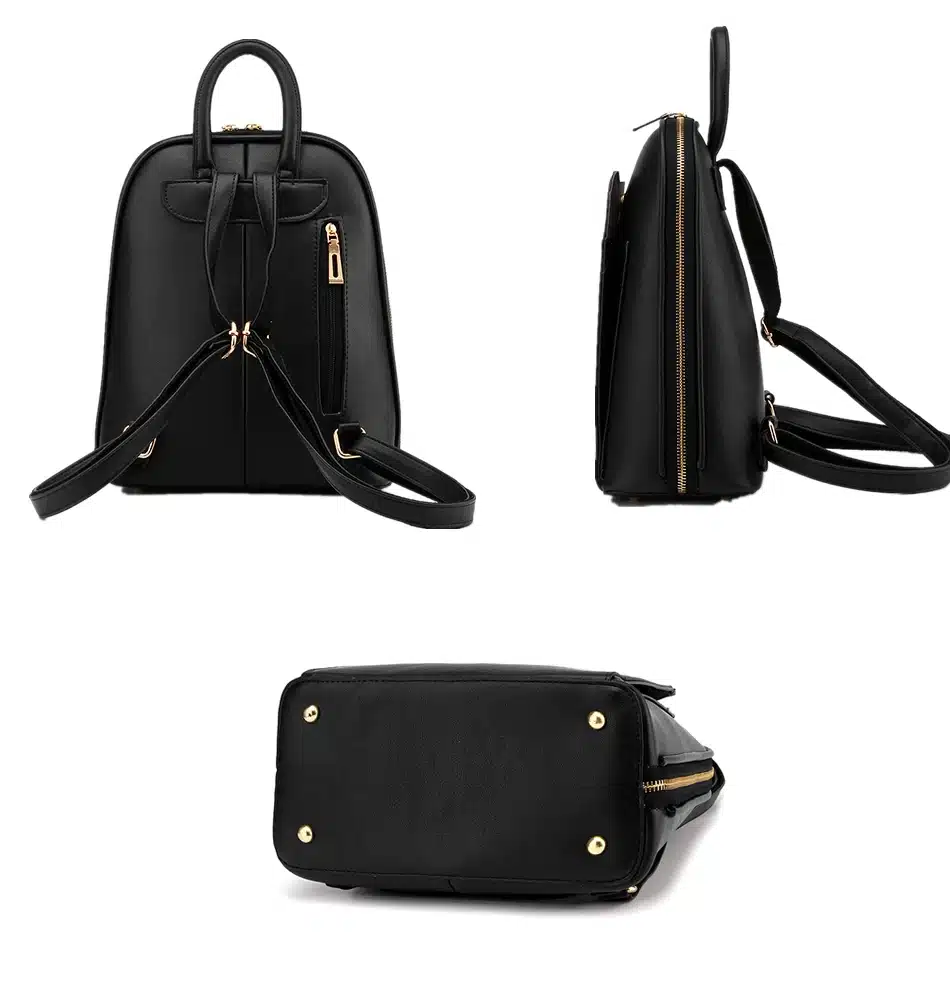 DIZHIGE Brand 2017 Solid High Quality PU Leather Backpack Women Designer School Bags For Teenagers Girls Luxury Women Backpacks 13