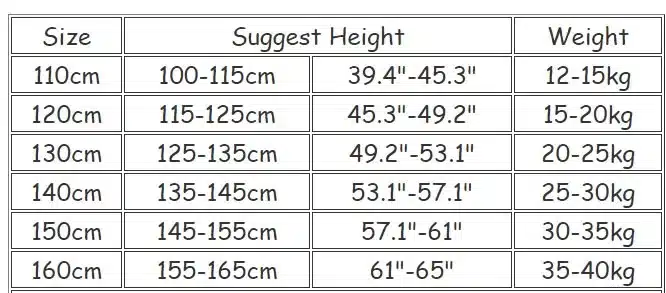 110-160CM