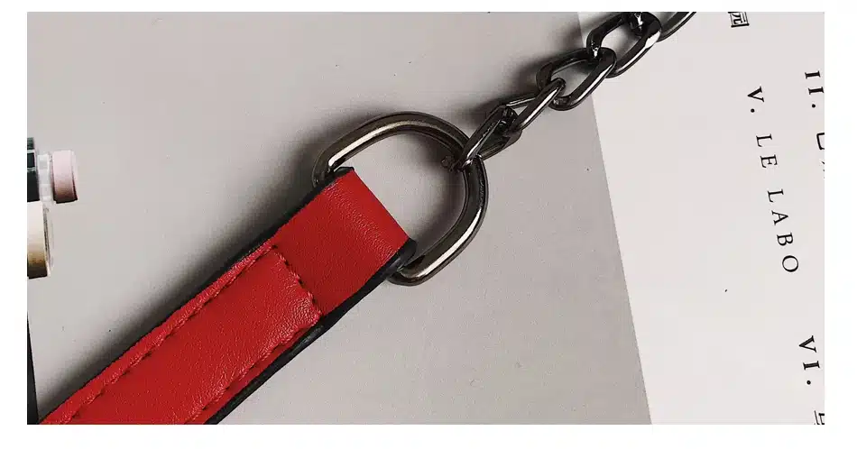 Herald Fashion Quality Leather Patchwork Women Messenger Bag Female Chain Strap Shoulder Bag Small Criss-Cross Ladies' Flap Bag 26