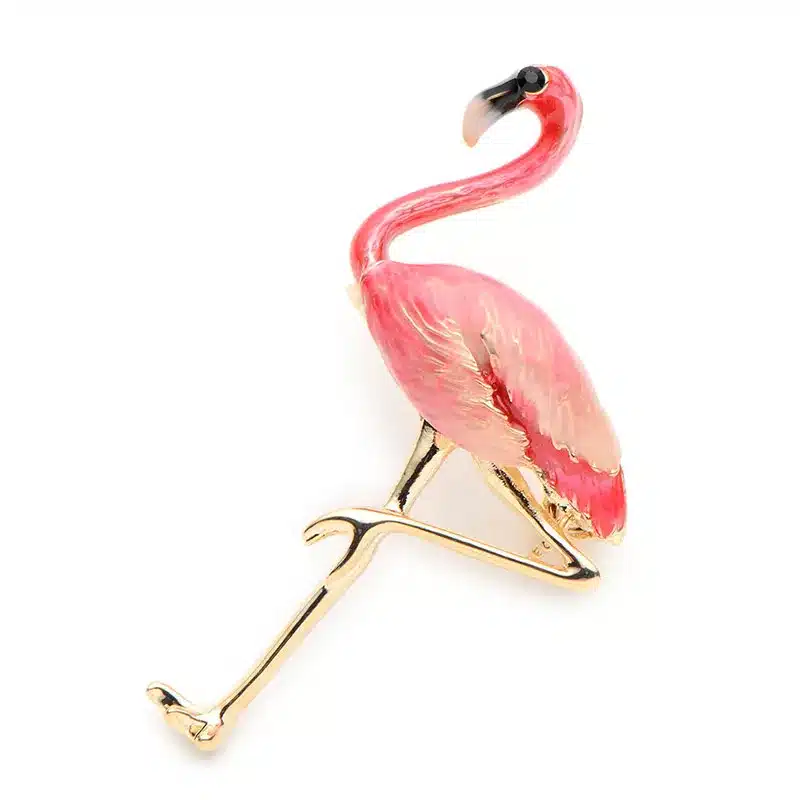 New Design Alloy Red Blue Enamel Bird Brooches Women Men's Metal Animal Brooch Pins Banquet Broche Gift Scarf Buckle 11