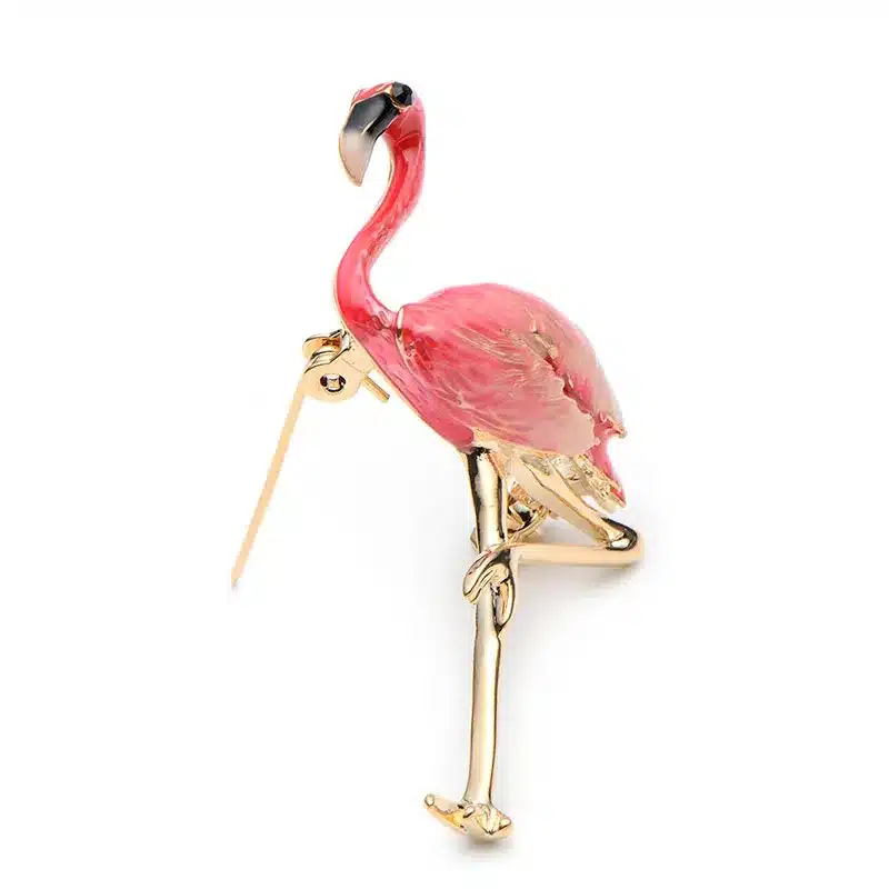 New Design Alloy Red Blue Enamel Bird Brooches Women Men's Metal Animal Brooch Pins Banquet Broche Gift Scarf Buckle 13