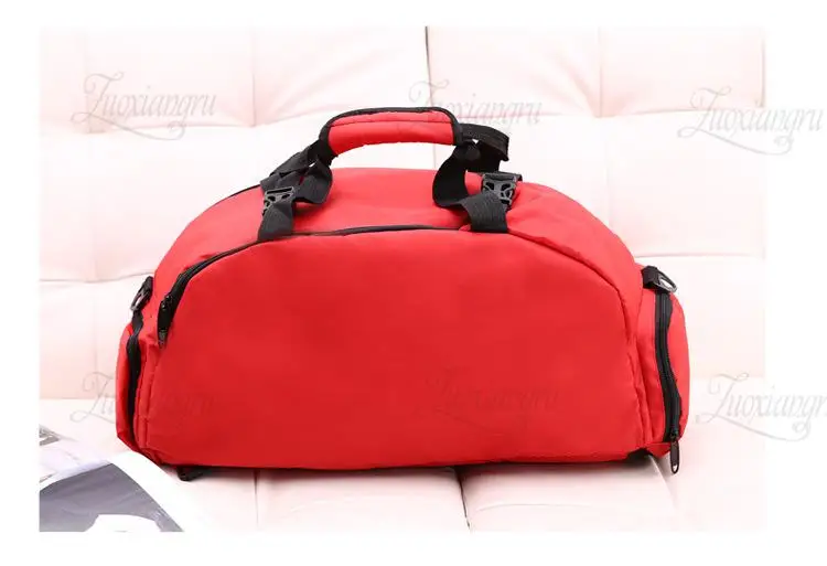 New Men Sport Gym Bag Lady Women Fitness Travel Handbag Outdoor Backpack with Separate Space For Shoes sac de sport 16