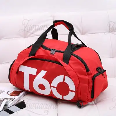 New Men Sport Gym Bag Lady Women Fitness Travel Handbag Outdoor Backpack with Separate Space For Shoes sac de sport 22