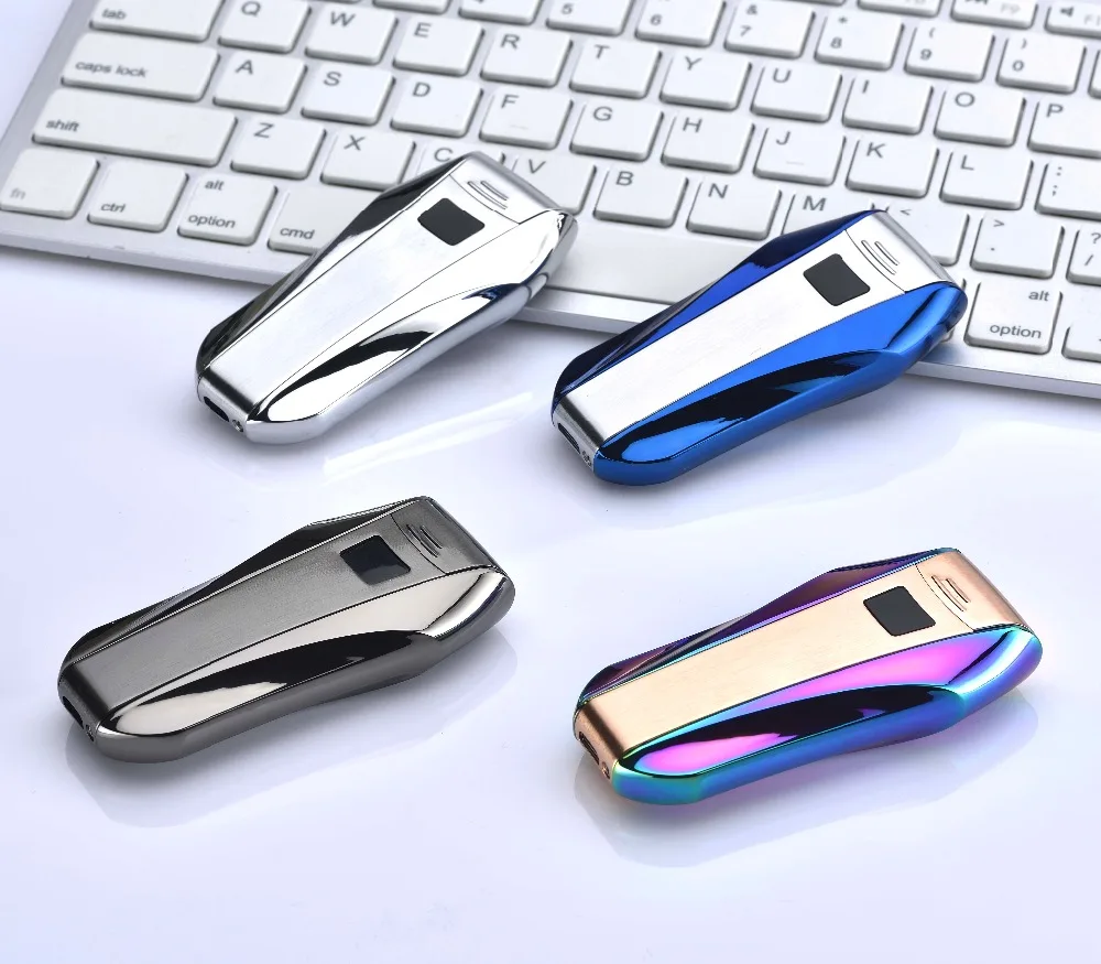 USB Lighter Double Arc Windproof Flameless Electronic Lighter Cigarette Lighter Plasma Lighter 19