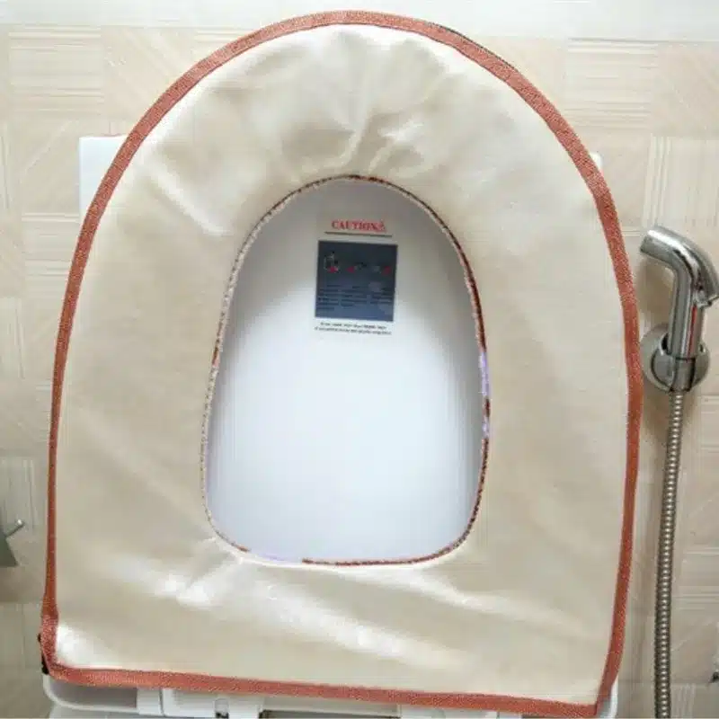 Bathroom Accessories Winter Toilet Seat Cover Warm Cover Toilet Seat Cotton Linter Travel Set Bath Mats Toilet 14
