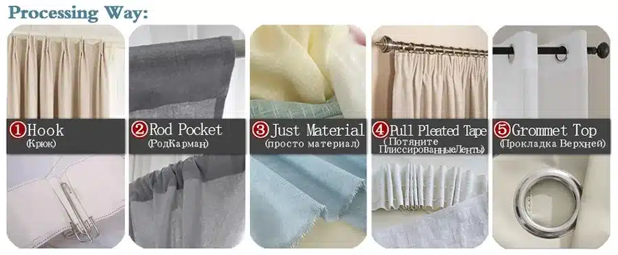 European and American style curtains for living room white Window Screening Solid Door Curtains Drape Panel Sheer Tulle W184#10 10