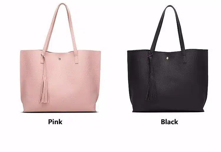 Ankareeda Luxury Brand Women Shoulder Bag Soft Leather TopHandle Bags Ladies Tassel Tote Handbag High Quality Women's Handbags 15