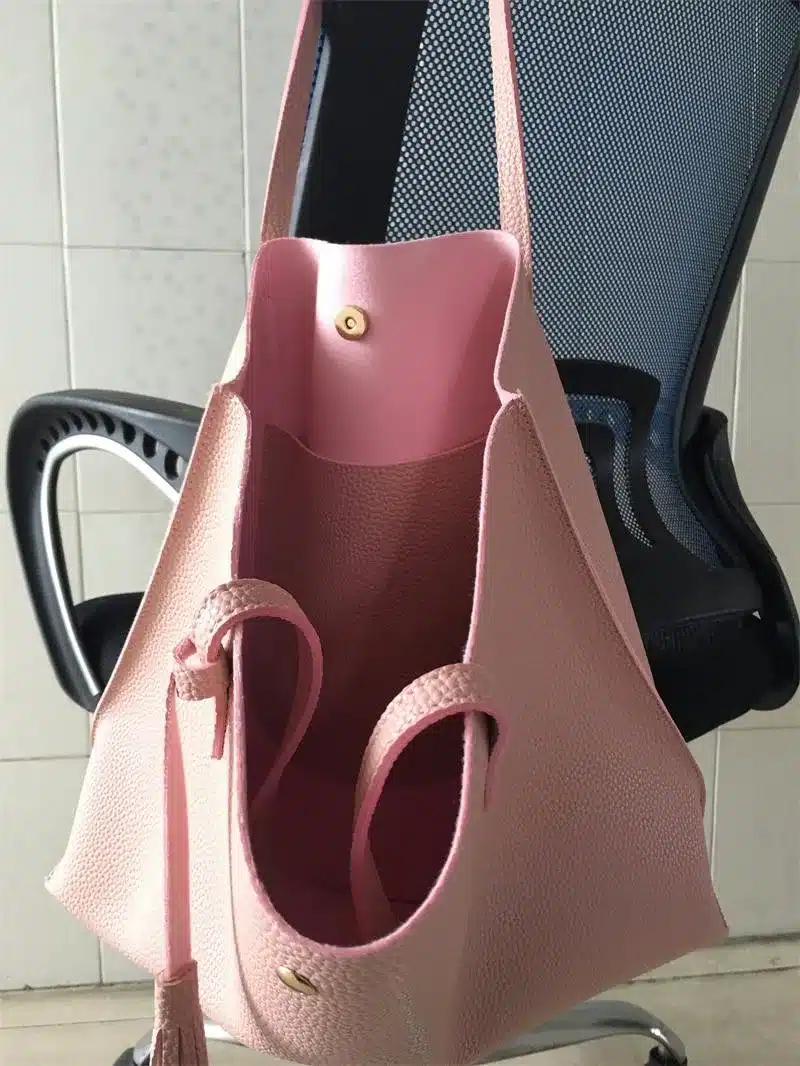 Ankareeda Luxury Brand Women Shoulder Bag Soft Leather TopHandle Bags Ladies Tassel Tote Handbag High Quality Women's Handbags 23