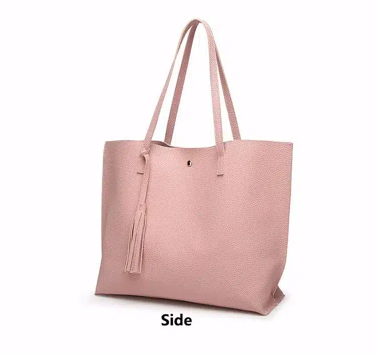 Ankareeda Luxury Brand Women Shoulder Bag Soft Leather TopHandle Bags Ladies Tassel Tote Handbag High Quality Women's Handbags 32