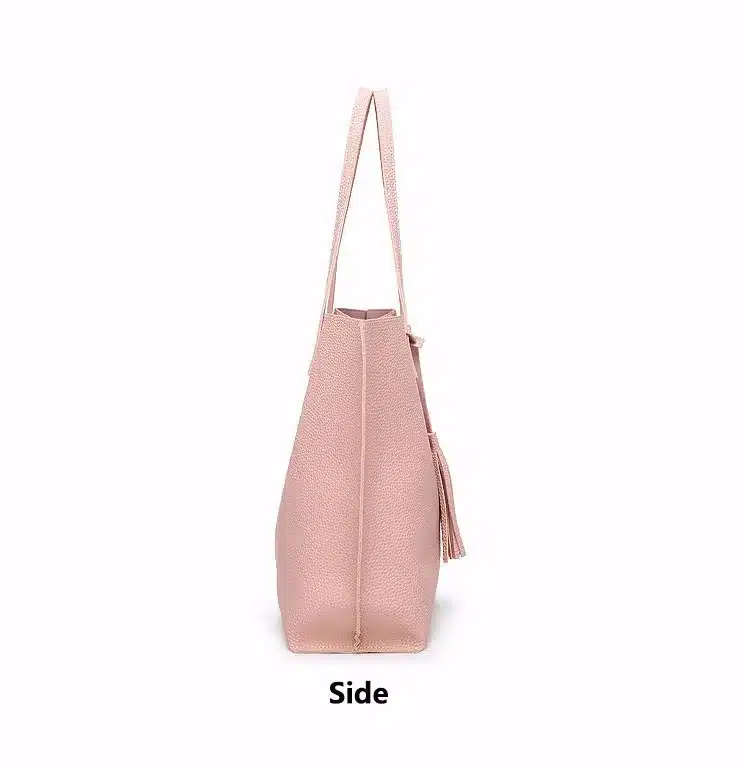 Ankareeda Luxury Brand Women Shoulder Bag Soft Leather TopHandle Bags Ladies Tassel Tote Handbag High Quality Women's Handbags 33