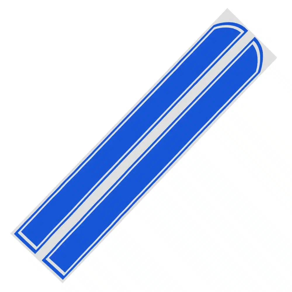 Car Stickers and Decals Car Styling Auto Motorcycle Sticker Hood Engine Cover DIY Stripe Decoration Reflective 12
