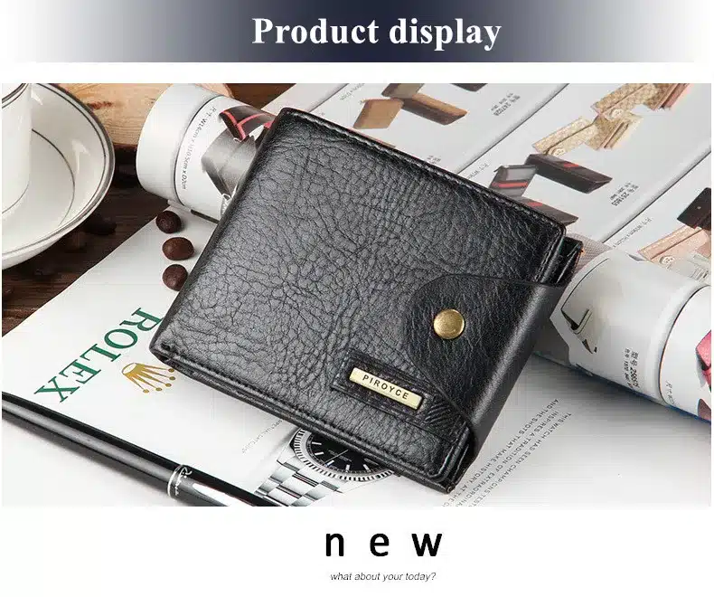 New 2018 Guaranteed Genuine Leather Brand Men Wallets Design Short Small Wallets Male Mens Purses Card Holder Carteras 13