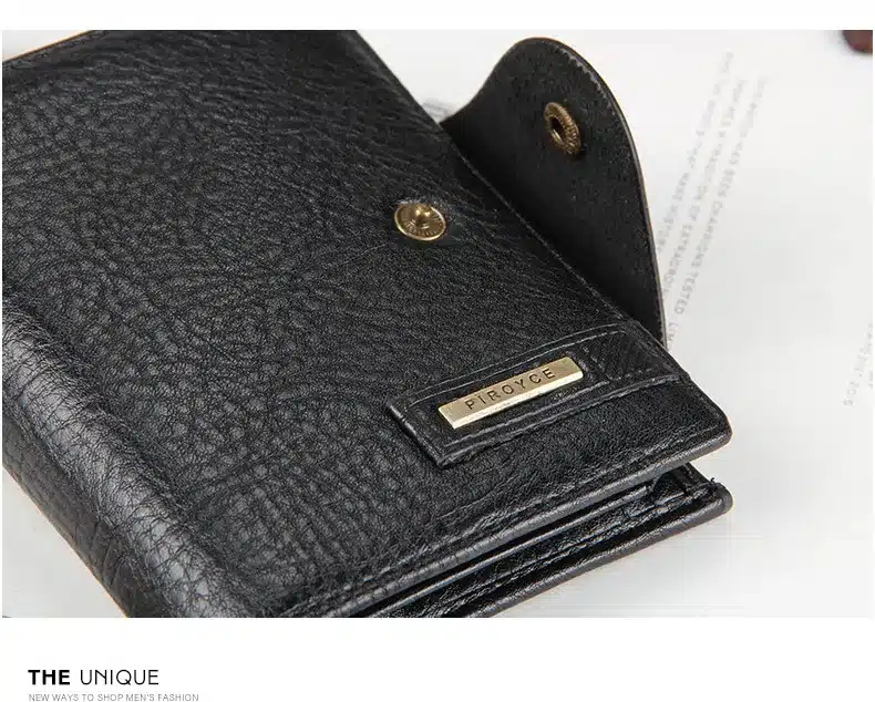 New 2018 Guaranteed Genuine Leather Brand Men Wallets Design Short Small Wallets Male Mens Purses Card Holder Carteras 25