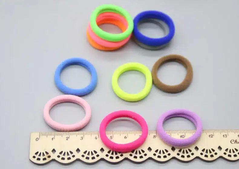 3cm 66pcs/pack Elastic Hair Bands Rope Scrunchie Hair Bands For Girls Haar Hair Accessories Kids Children Headwear kk1717 13