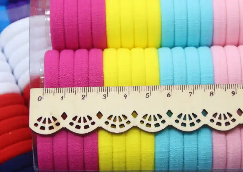 3cm 66pcs/pack Elastic Hair Bands Rope Scrunchie Hair Bands For Girls Haar Hair Accessories Kids Children Headwear kk1717 14