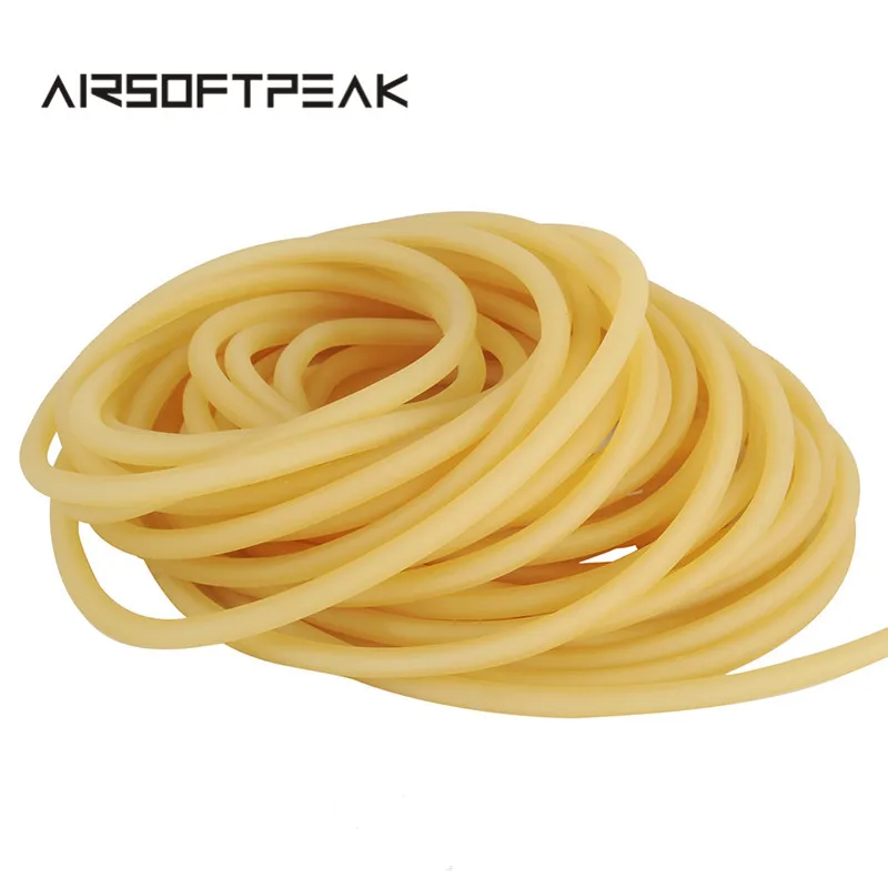1M 3M 5 Meters Hunting Natural Latex Tube Outdoor Shooting Slingshots Rubber Band Catapults Fitness Yoga Bungee 3mmX5mm 8