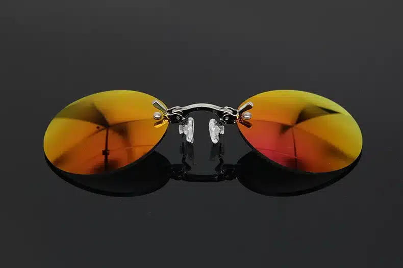 JackJad Fashion The Matrix Morpheus Style Round Rimsless Sunglasses Men Brand Design Clamp Nose Sun Glasses Oculos De Sol AB704 23