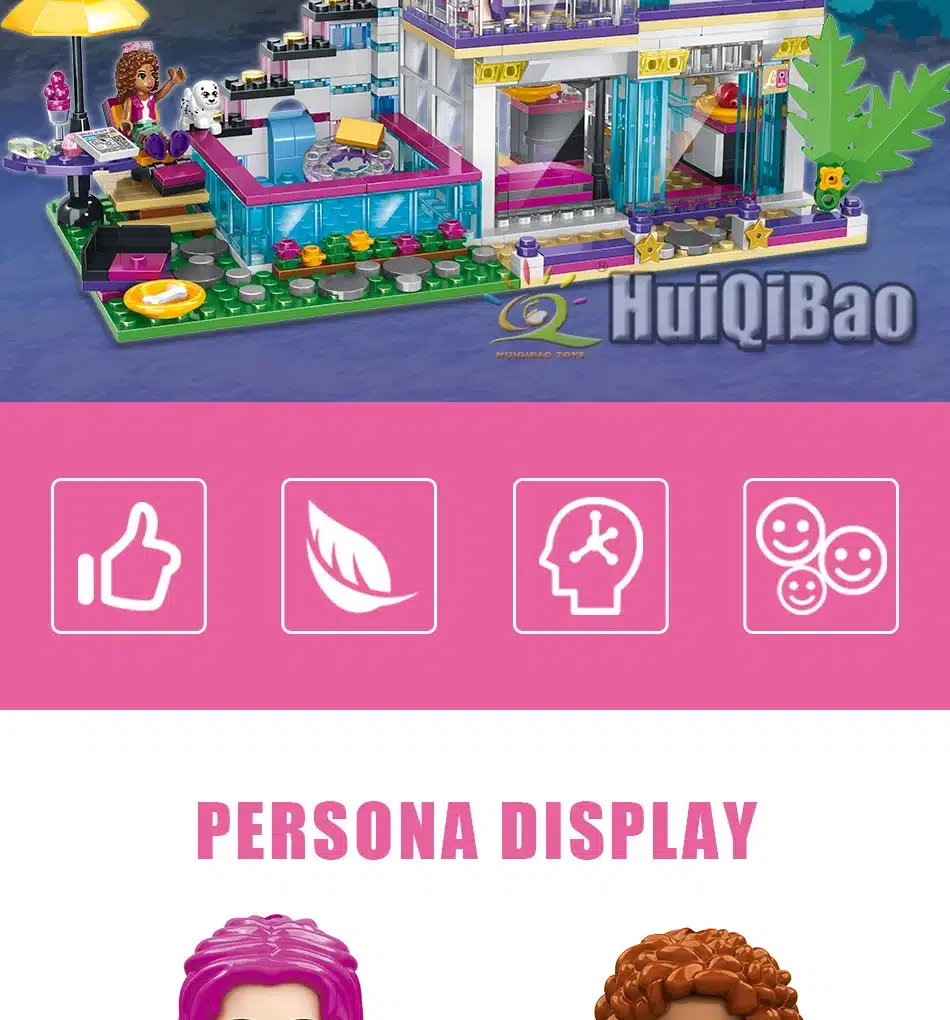 Lego - nukumaja tüdrukutele