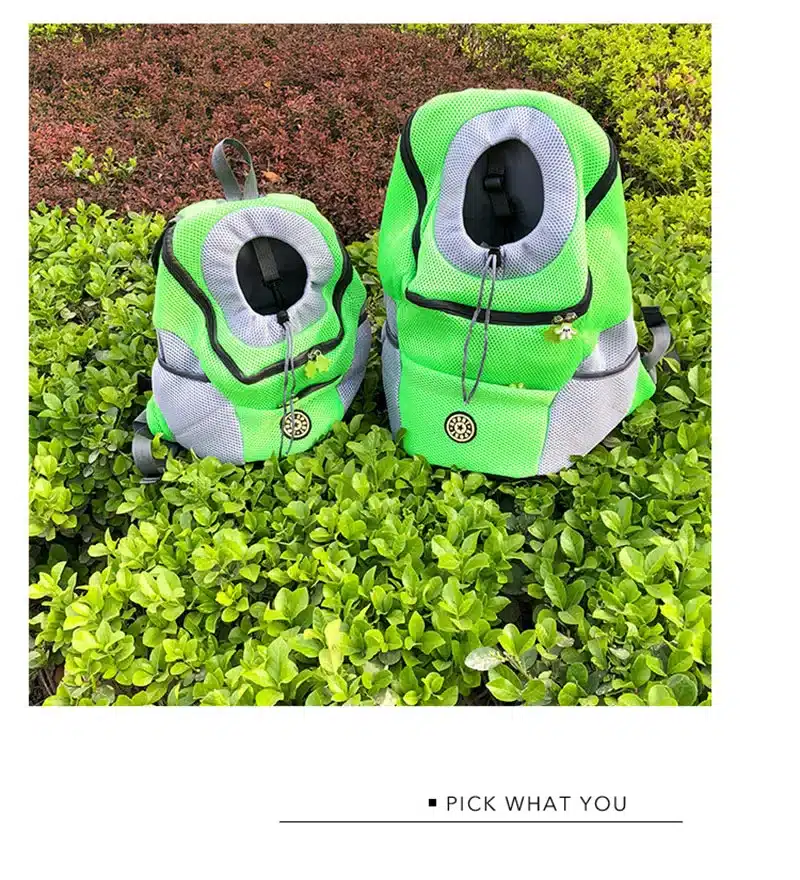 Venxuis Outdoor Pet Dog Carrier Bag Pet Dog Front Bag New Out Double Shoulder Portable Travel Backpack Mesh Backpack Head 20