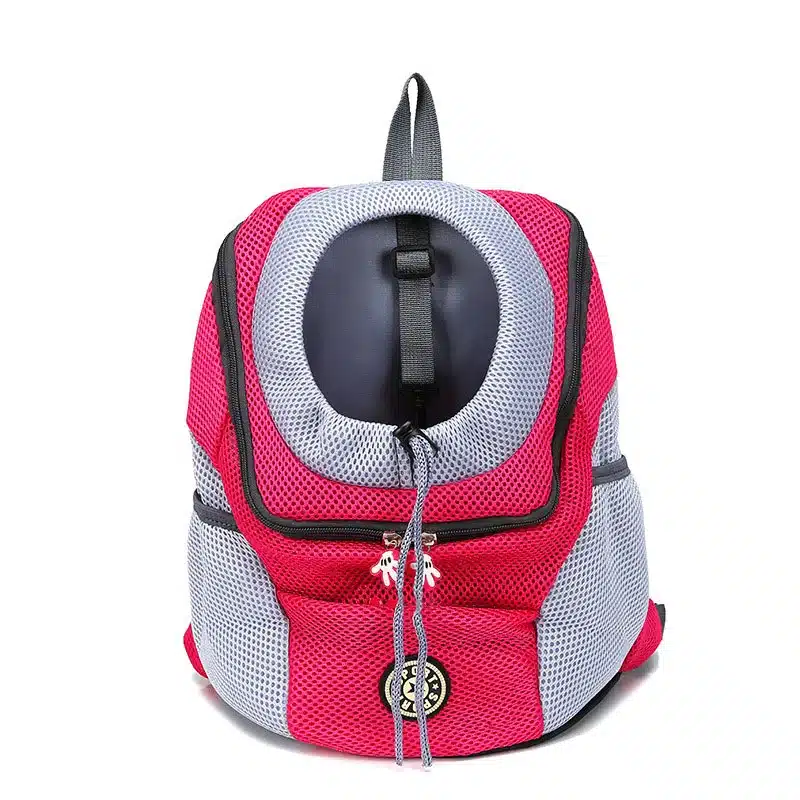 Venxuis Outdoor Pet Dog Carrier Bag Pet Dog Front Bag New Out Double Shoulder Portable Travel Backpack Mesh Backpack Head 22