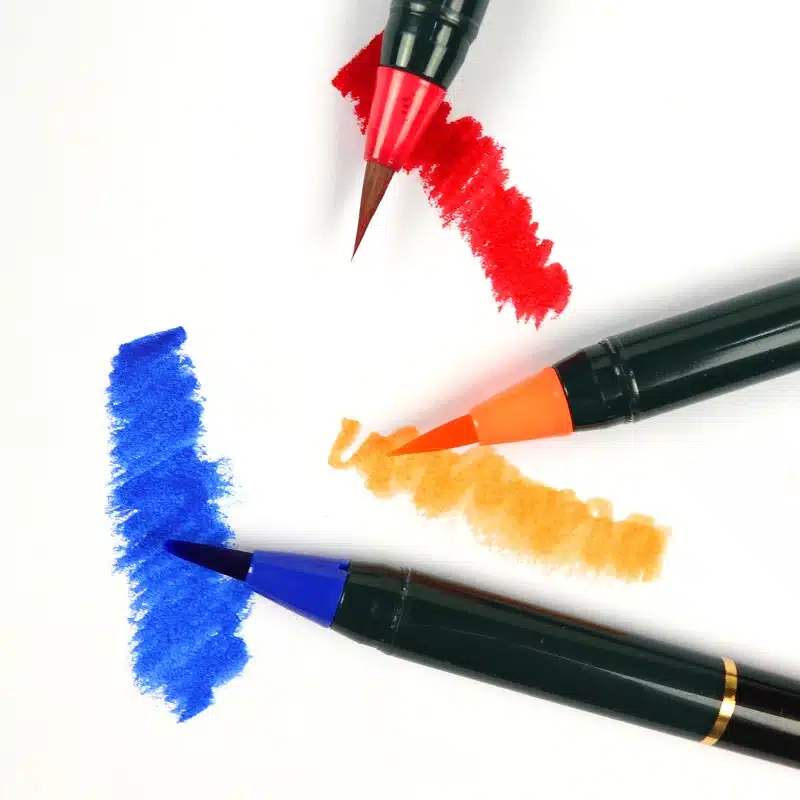 20 Colors/lot Set Professional Watercolor Painting Soft Brush Pen Set Markers Pen Artist Supplies Manga Comic Calligraphy 6
