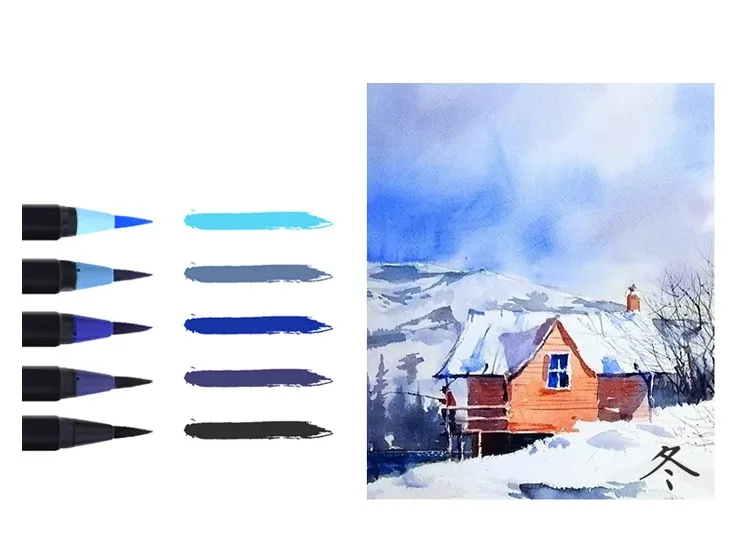 vesivärvi vildikad